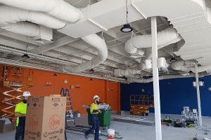 Commercial Hall Construction Hisococks Electrical